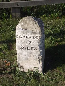 Milestone About 250 Yards East Of Railway Bridge