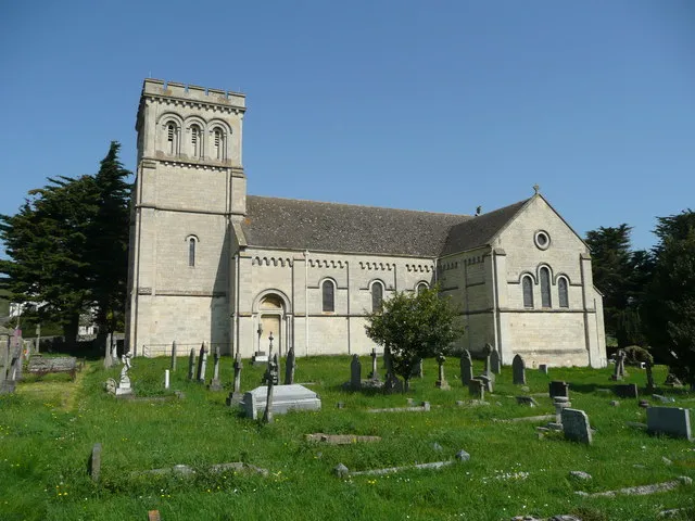 St. Paul's church, Whiteshill View from the south; the church was built in the 1840's.