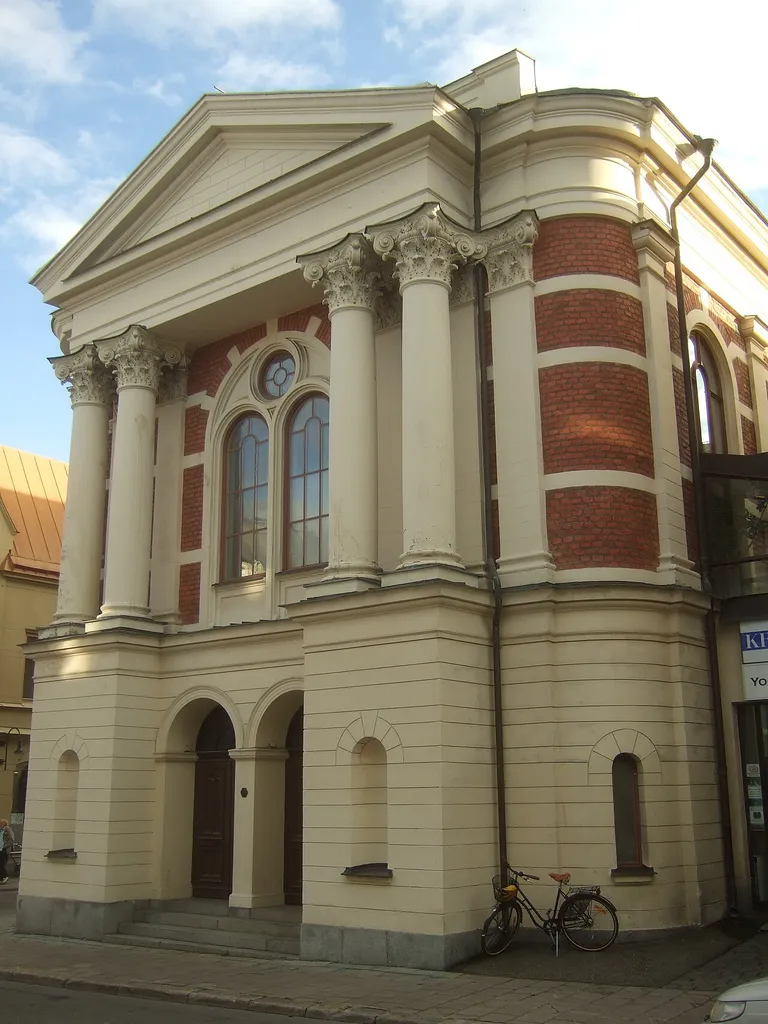 The house of "Metodistkyrkan" at Kyrkogatan 29 in Sundsvall, viewed from north
