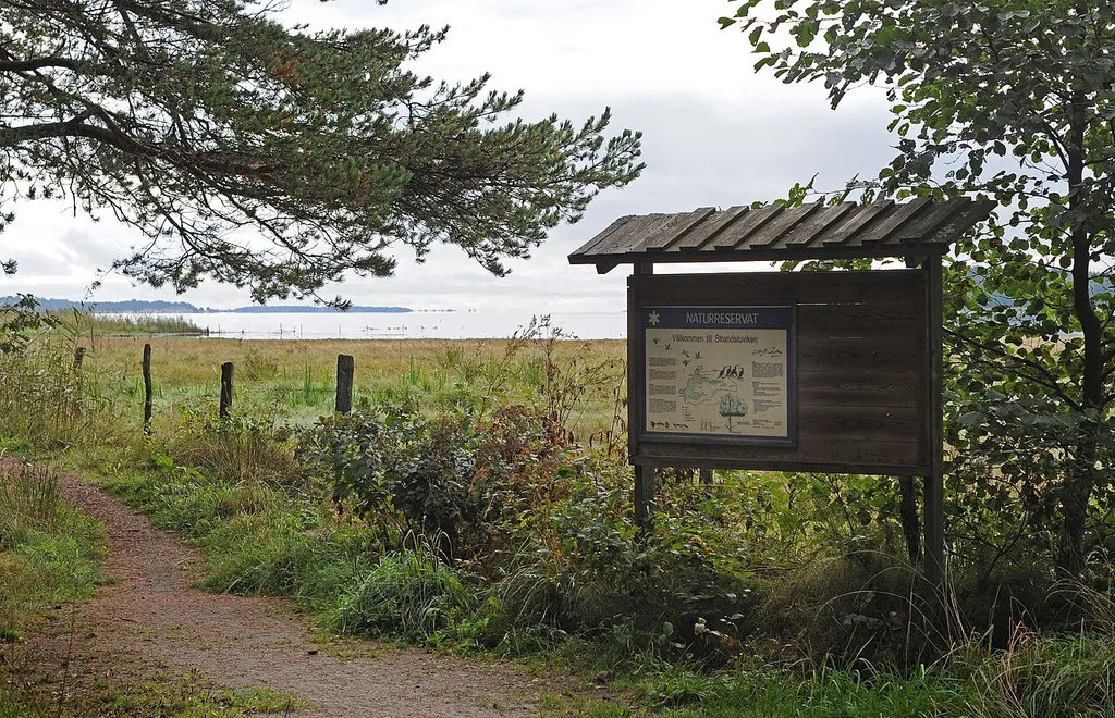 Strandstuviken nature reserves in the municipality of Nyköping.