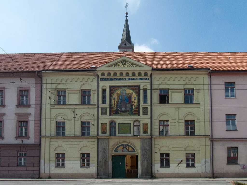 The Church of the Virgin Mary of the Rosary in České Budějovice, Czech Republic