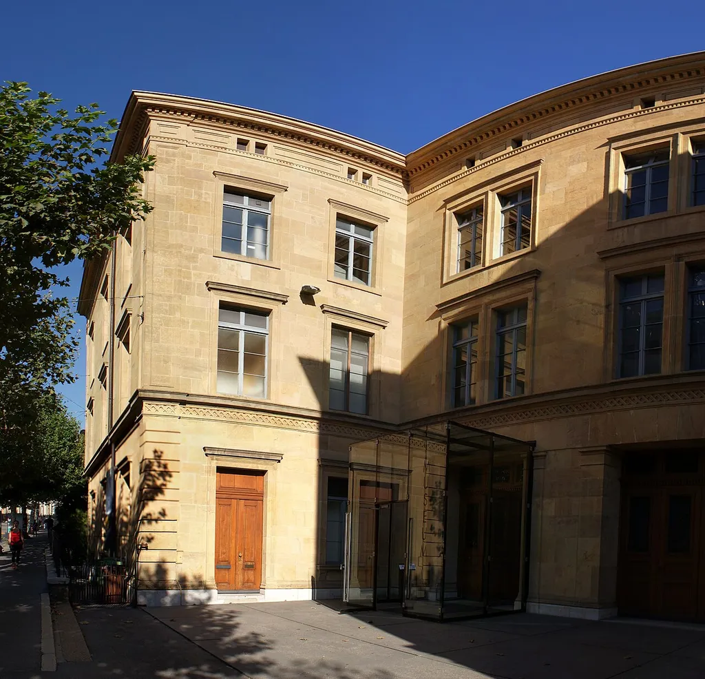 The natural history museum of Neuchâtel (Switzerland), seen from the North.