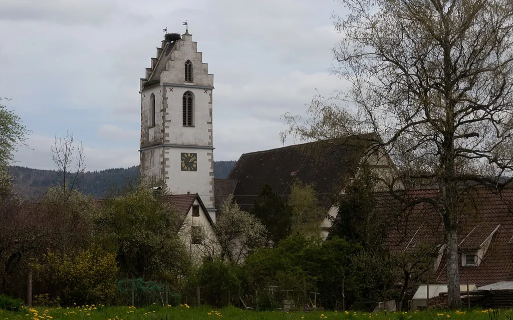 Aldingen, church: the Mauritiuskirche