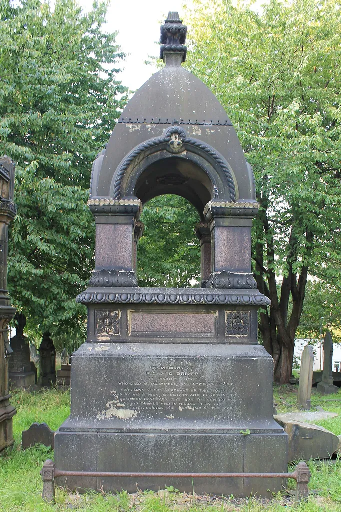 Driver Memorial in St Mark's Churchyard, Woodhouse, Leeds