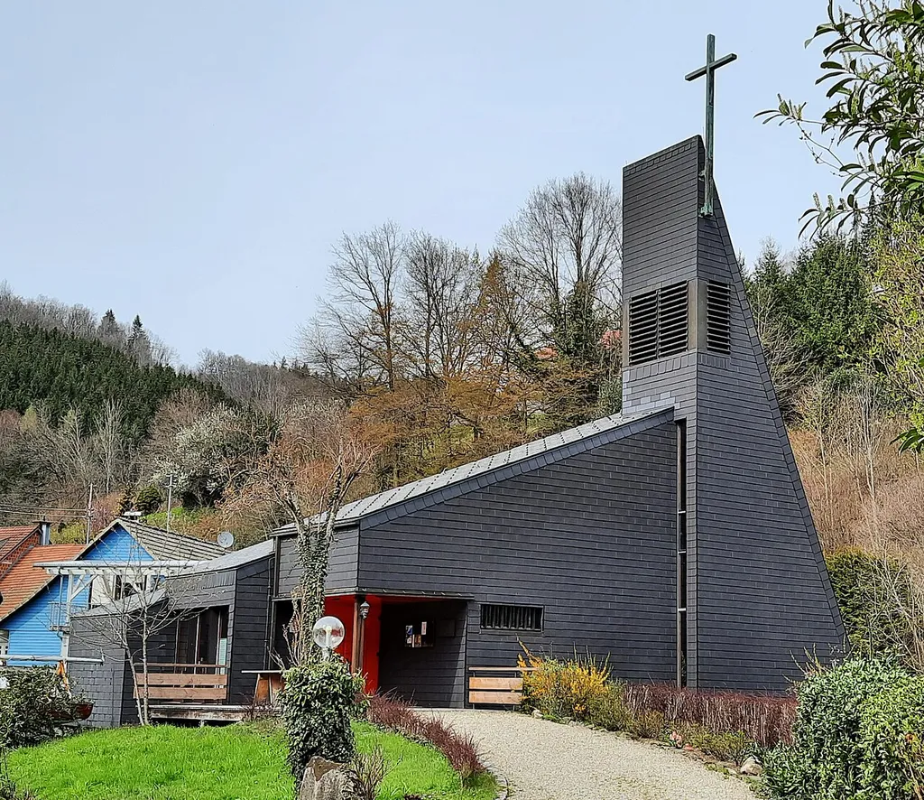 Evangelische Christuskirche in Elzach-Oberprechtal.