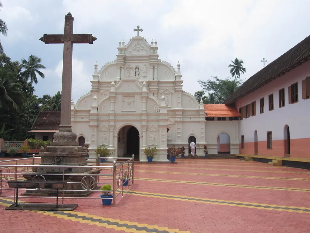 Marth Mariam Syro-Malabar Catholic Church at Arakuzha near Muvattupuzha.