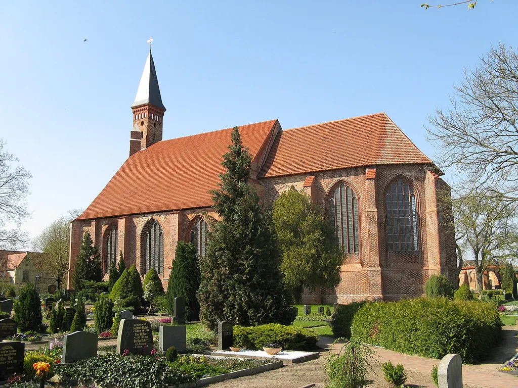 Monastery church in Tempzin, disctrict Parchim, Mecklenburg-Vorpommern, Germany