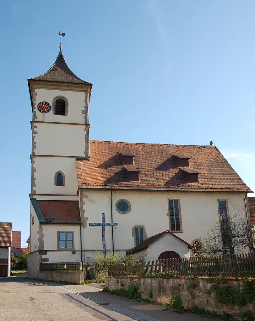 Pfarrkirche Unterriexingen (Nordfassade)