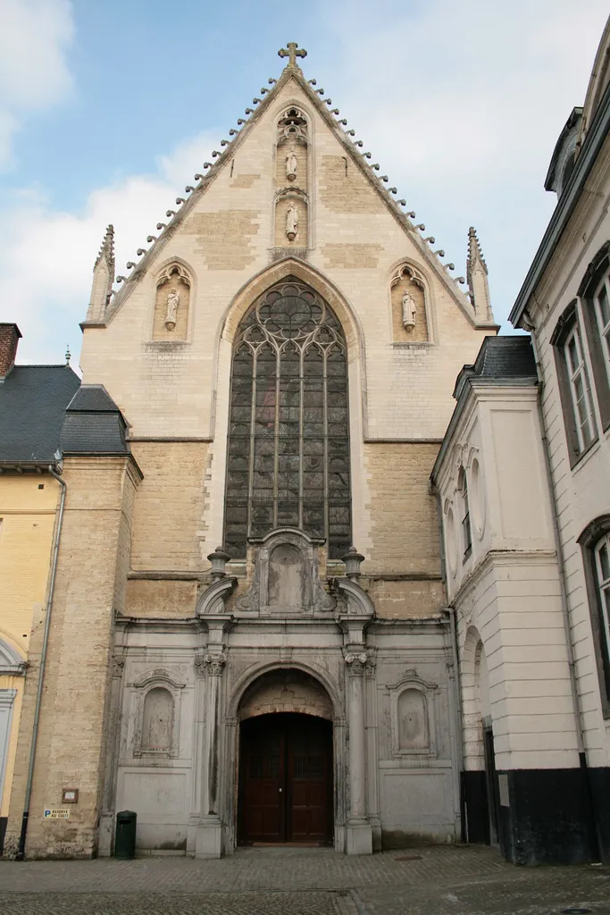 Ixelles (Belgium), church (XIV/XVIth centuries) of the previous La Cambre Abbey.