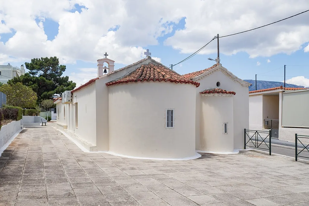 The church of Agios Vasileios and Ipapanti in Koropi, Attica.