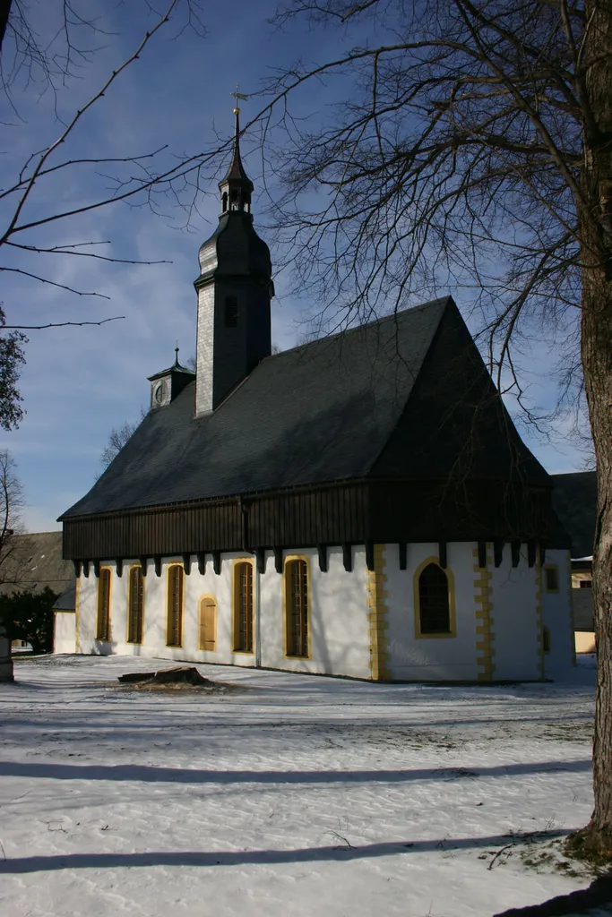 Wehrkirche Mittelsaida (Gemeinde Großhartmannsdorf)