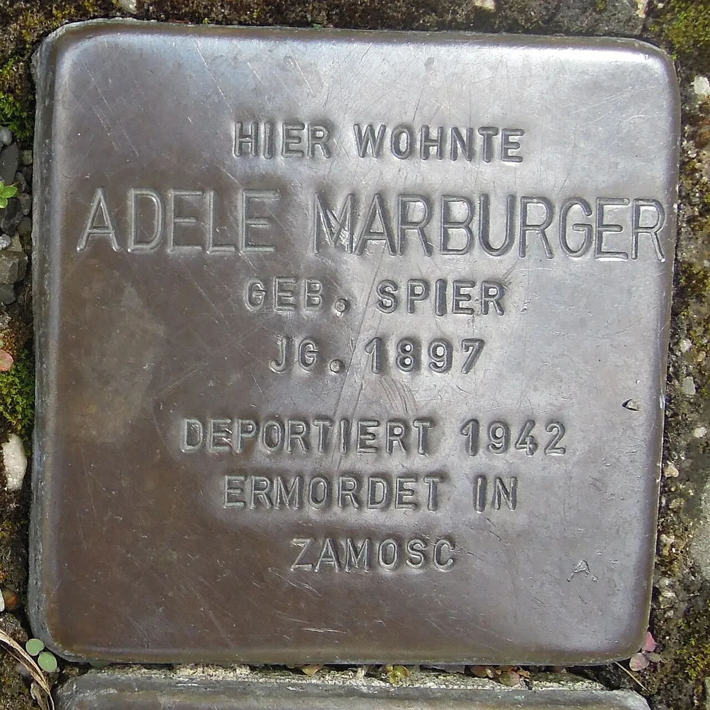 Stolperstein in Bad Laasphe Wallstr 1