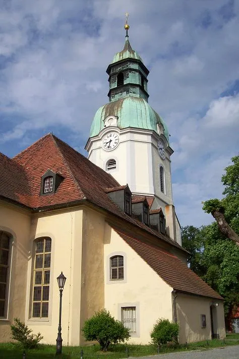 Stadtkirche Ruhland, Ansicht von Osten