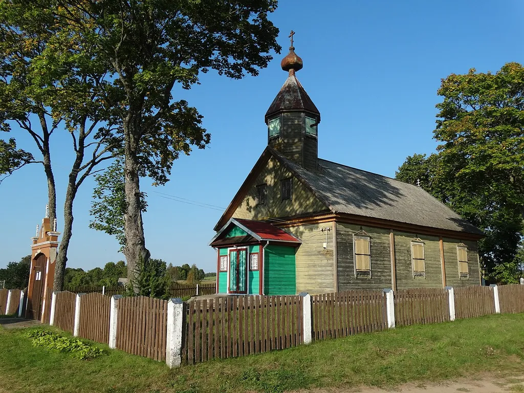 Church of Old Believers in Rūsteikiai, Zarasai district, Lithuania