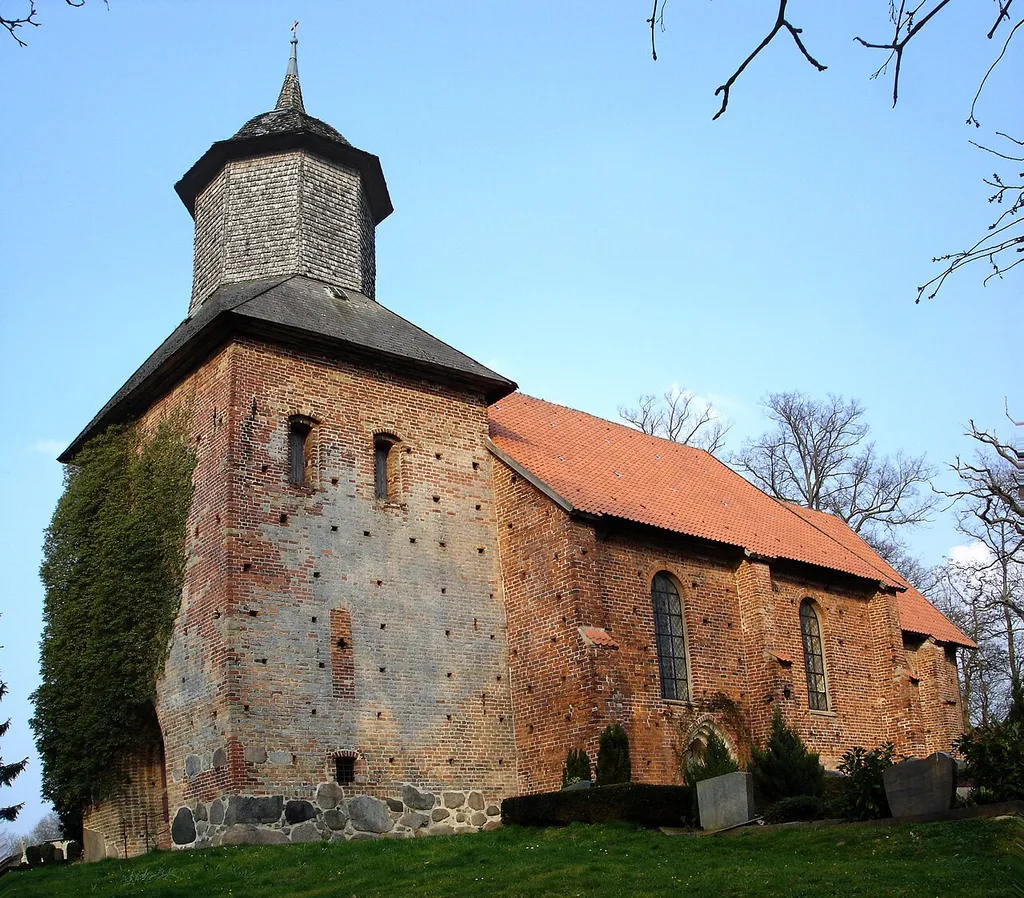 Kirche in Kirch-Grambow / Church in Kirch-Grambow (Mecklenburg-Western Pomerania)