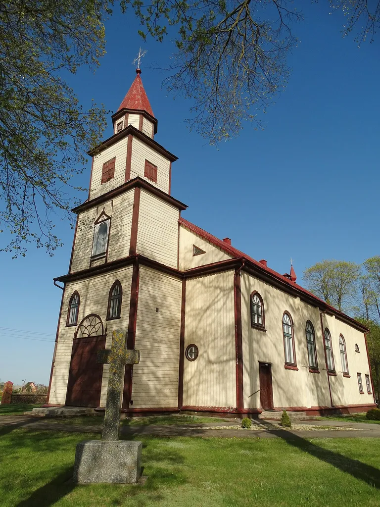 Catholic Church, Klovainiai, Pakruojis district, Lithuania