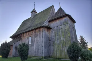 Saint John the Baptist church in Łaszew