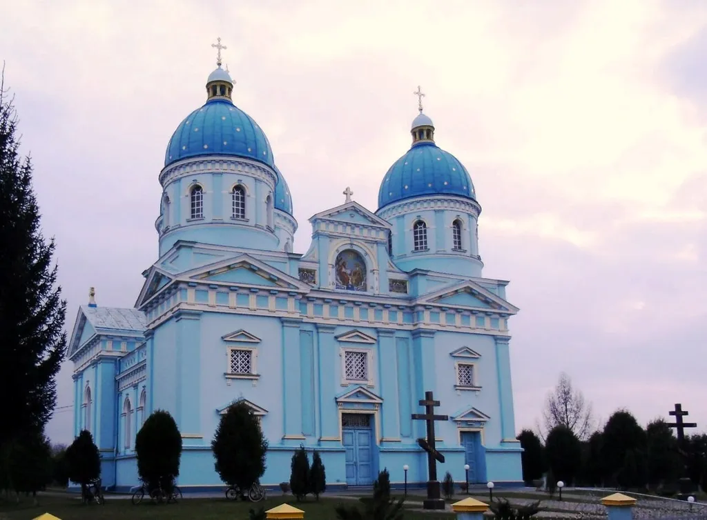 Church of St. Michael the Archangel (stone). Komarno, Horodok Raion.