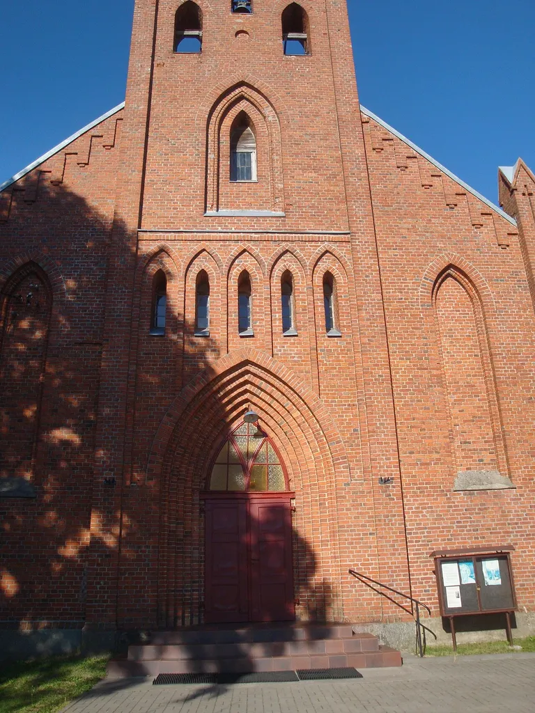 Church in Skórowo-village in Pomeranian Voivodeship, Poland