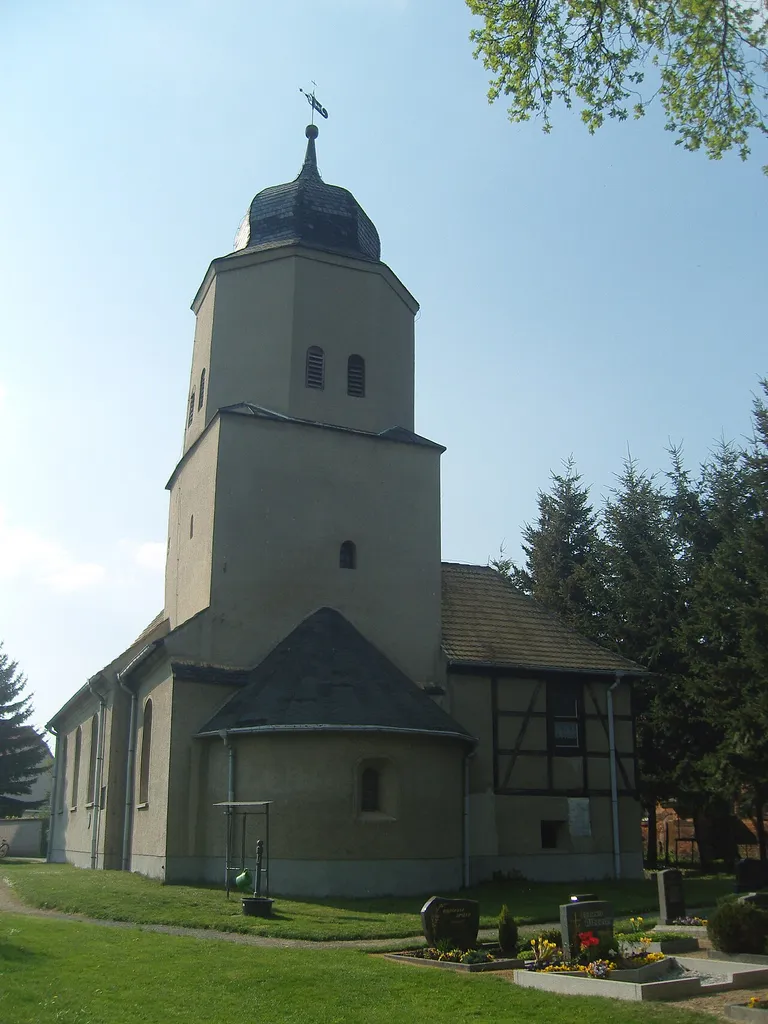 Kirche in Niederglaucha, Gemeinde Zschepplin