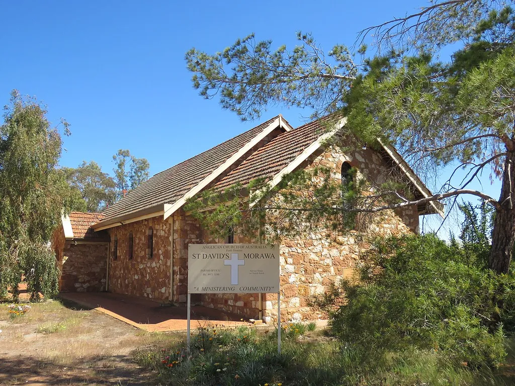 The St David's Anglican Church, Morawa, Western Australia.