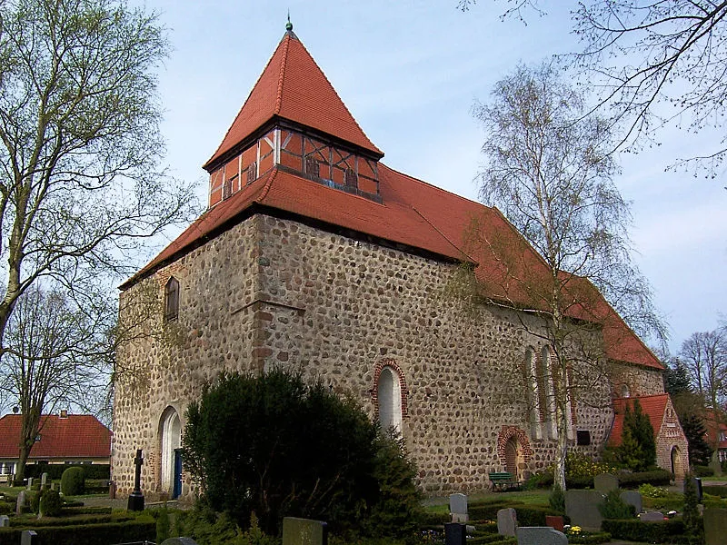 Kirche in Sanitz, Landkreis Rostock