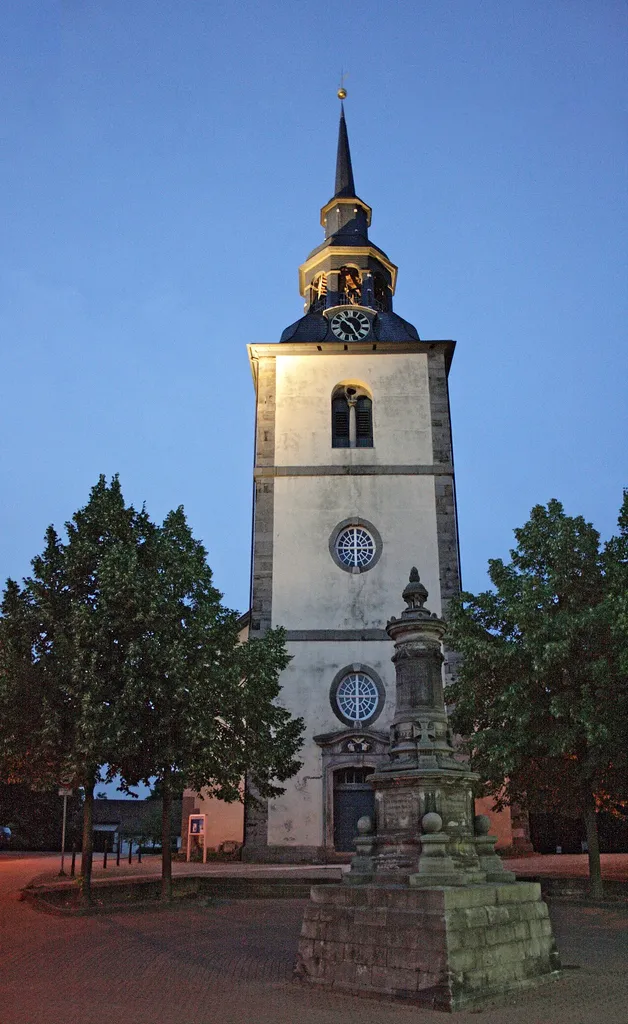 The church Peter und Paul-Kirche in Elze, Germany.