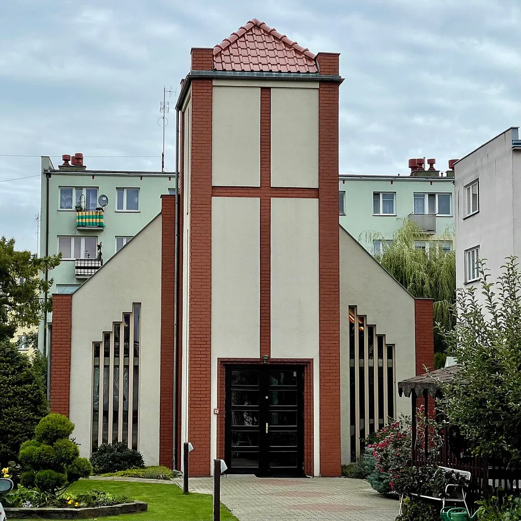 Lutheran church in Działdowo, Poland
