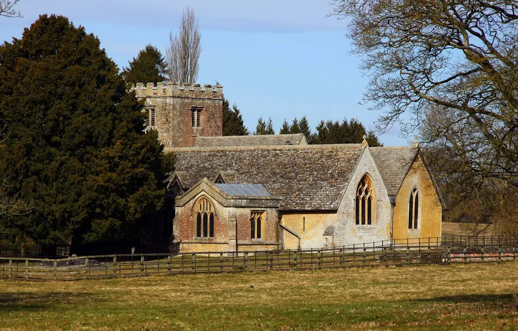 Church of England parish church of All Saints, East Lockinge, Oxfordshire (formerly Berkshire)