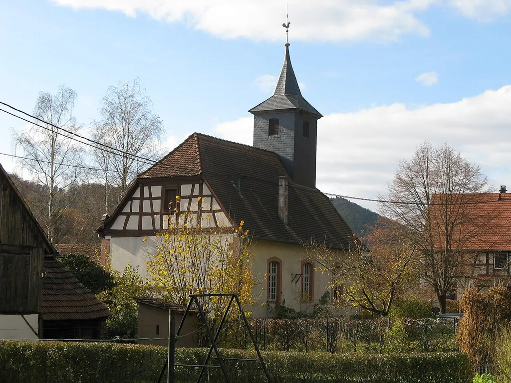 Protestant Church, Obersteinbach, Alsace