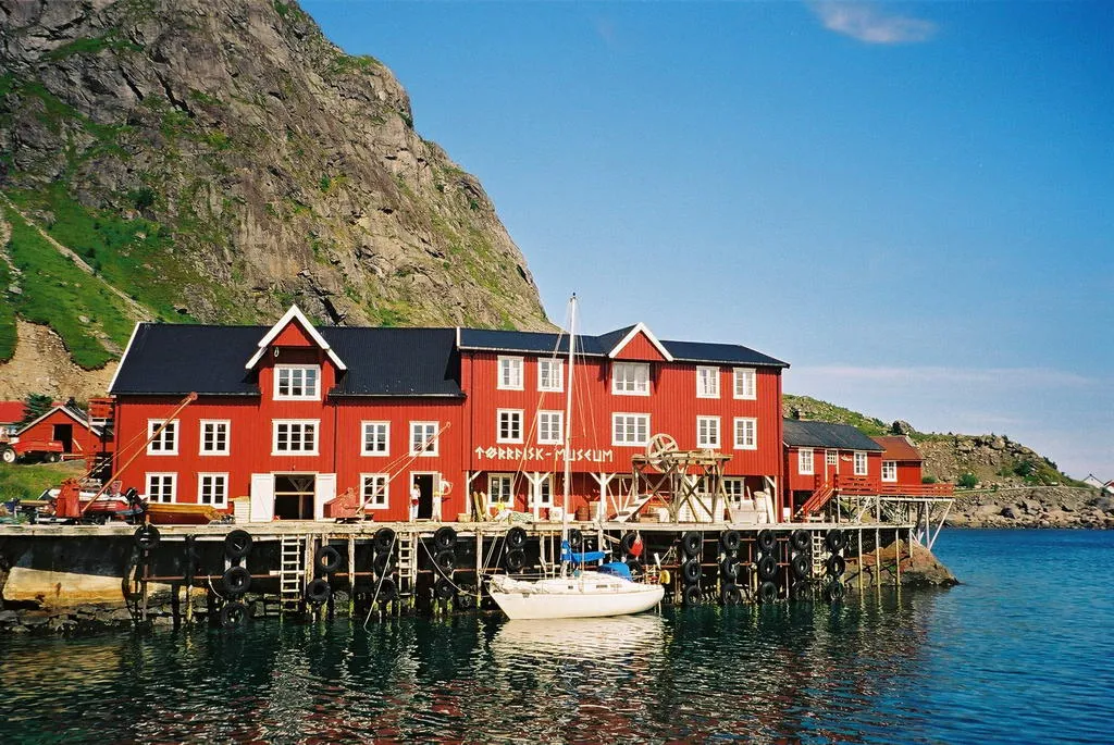 Tørrfiskmuseum i Å, Lofoten, Nordland