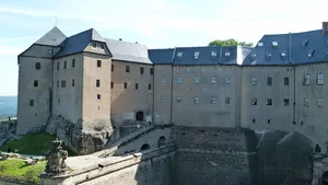 Individual monuments 'Fortress Königstein' - gatehouse, commandant's house, Georgenburg, new armory and caponier corridor, well house, Magdalenenburg, St. George's Chapel, associated fortification facilities (individual monuments to ID no. 09301198)