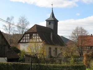 Protestant church in Obersteinbach