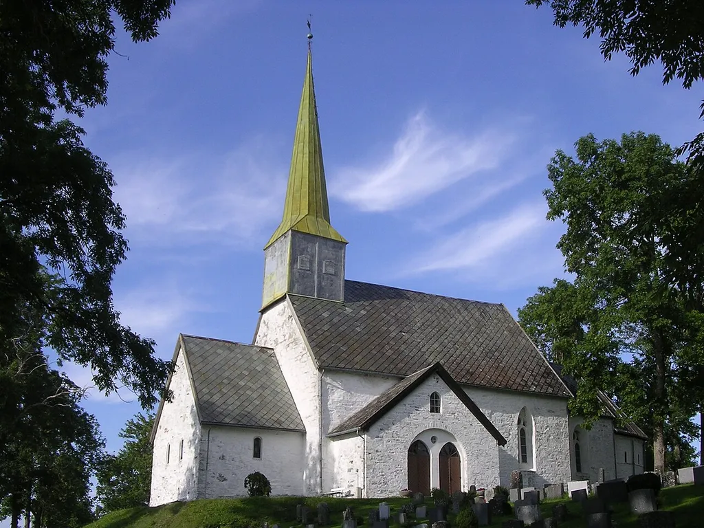 no:Alstadhaug kirke i no:Levanger kommune i Nord-Trøndelag, fra 1100- tallet
