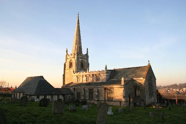 St James' parish church, South Anston, South Yorkshire, seen from the southeast