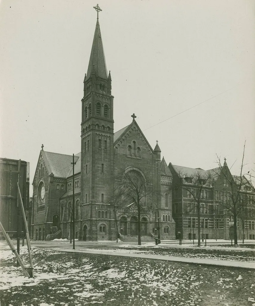 " St. Mel's, Washington Blvd., N. 43rd Ave."--Photograph verso.