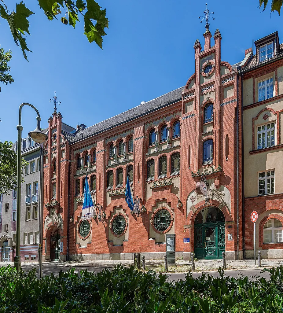 Old city bathhouse. Krumme Straße 10, Charlottenburg, Berlin, Germany.