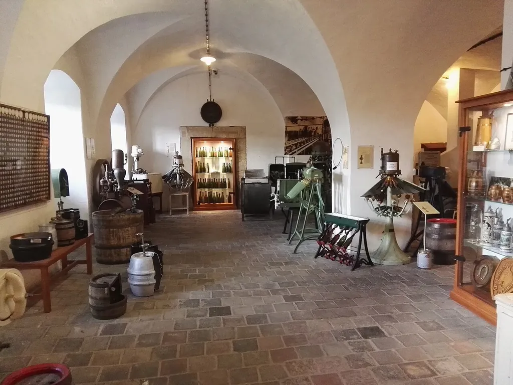 Ausstellungsraum des Fränkischen Brauereimuseums in Bamberg