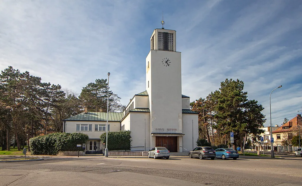 Střešovice evangelický kostel