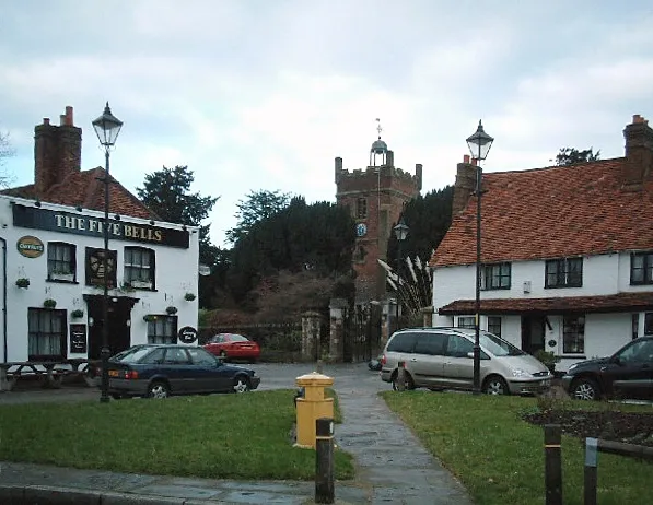 Harmondsworth. Green &amp; church