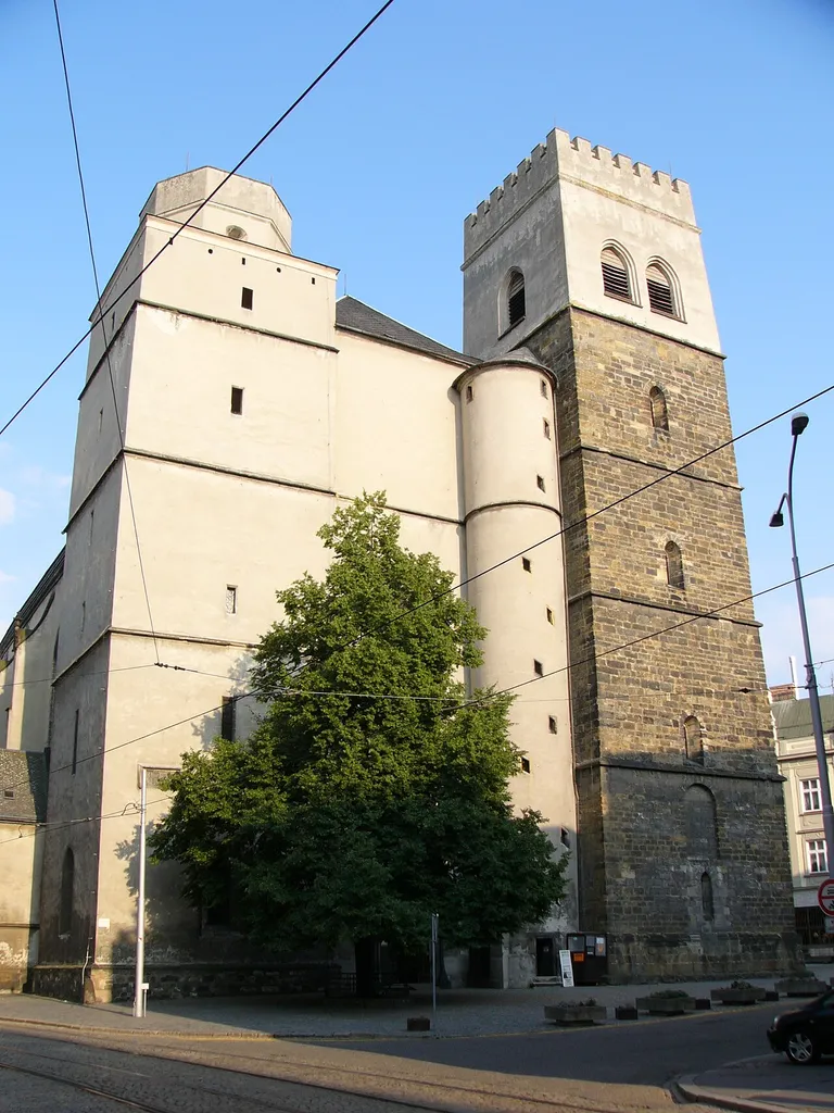 Church kostel sv. Mořice in Olomouc (Czech Republic)..