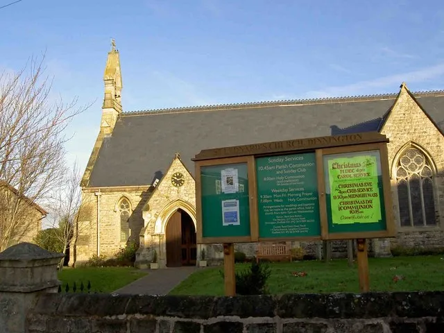 St Leonard's parish church, Dinnington, South Yorkshire, seen from the south