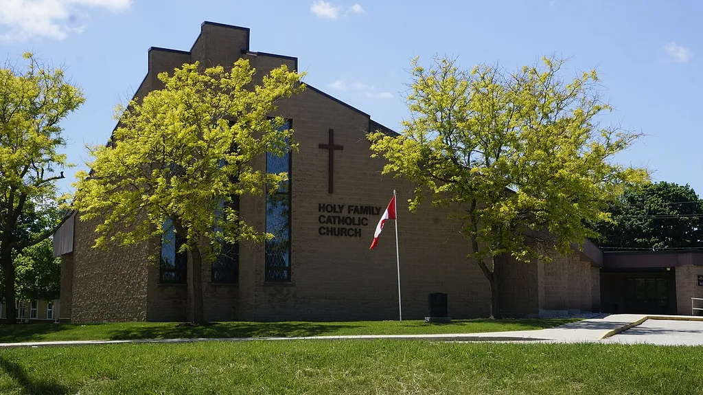 Holy Family Church in Hanover, Ontario