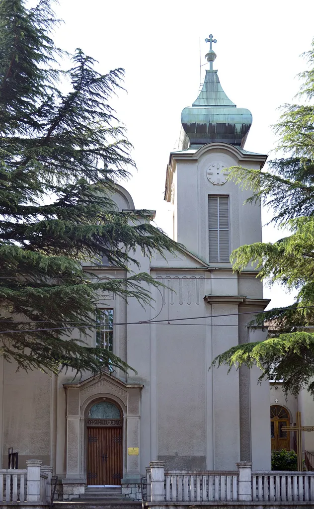 Church of Saints Cyril and Methodius in Banovo Brdo, Neighborhood of Čukarica, a municipality of the city of Belgrade, Serbia