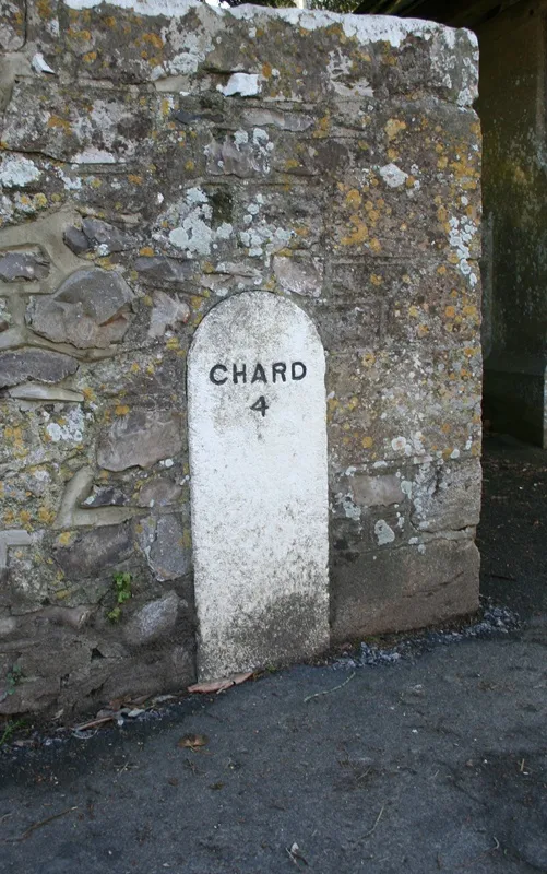 Old Milestone by the B3162, Church Street, Winsham