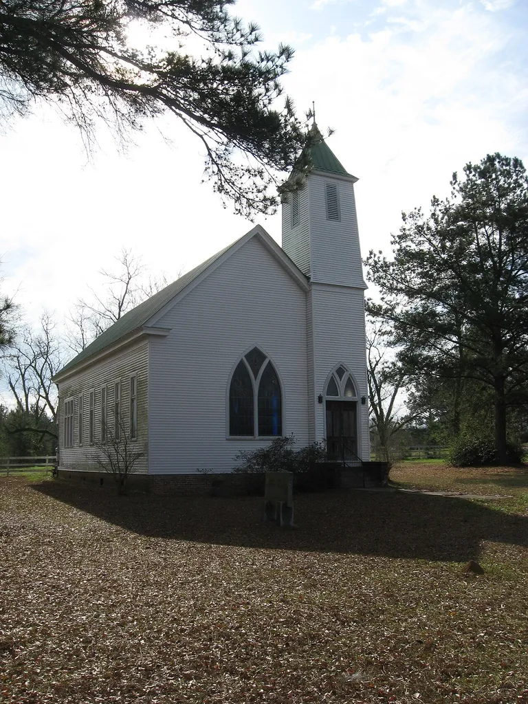 Burnt Corn, Alabama, Methodist Church. Photo 03/15/2015 by Craig Waters
