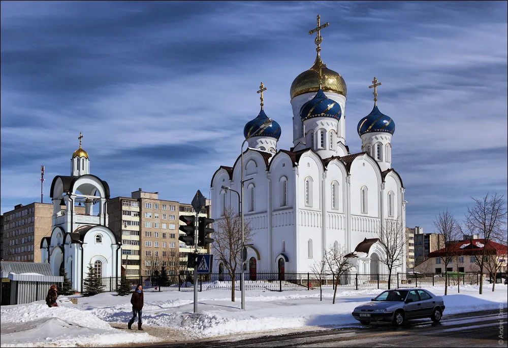 Orthodox cathedral of the Dormition of Holy Mary in Maladziečna