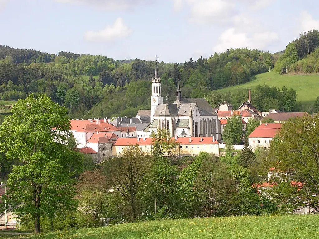 Vyšší Brod Monastery, Vyšší Brod, Český Krumlov District, South Bohemian Region, the Czech Republic.