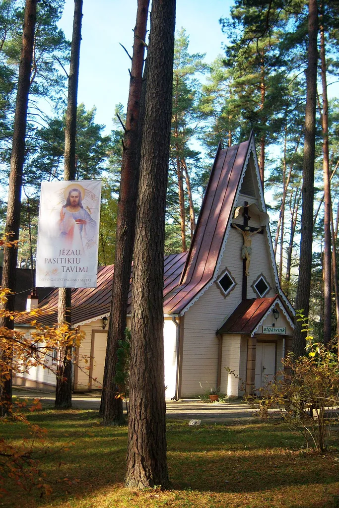 Kulautuva catholic church, Kaunas District. Lithuania