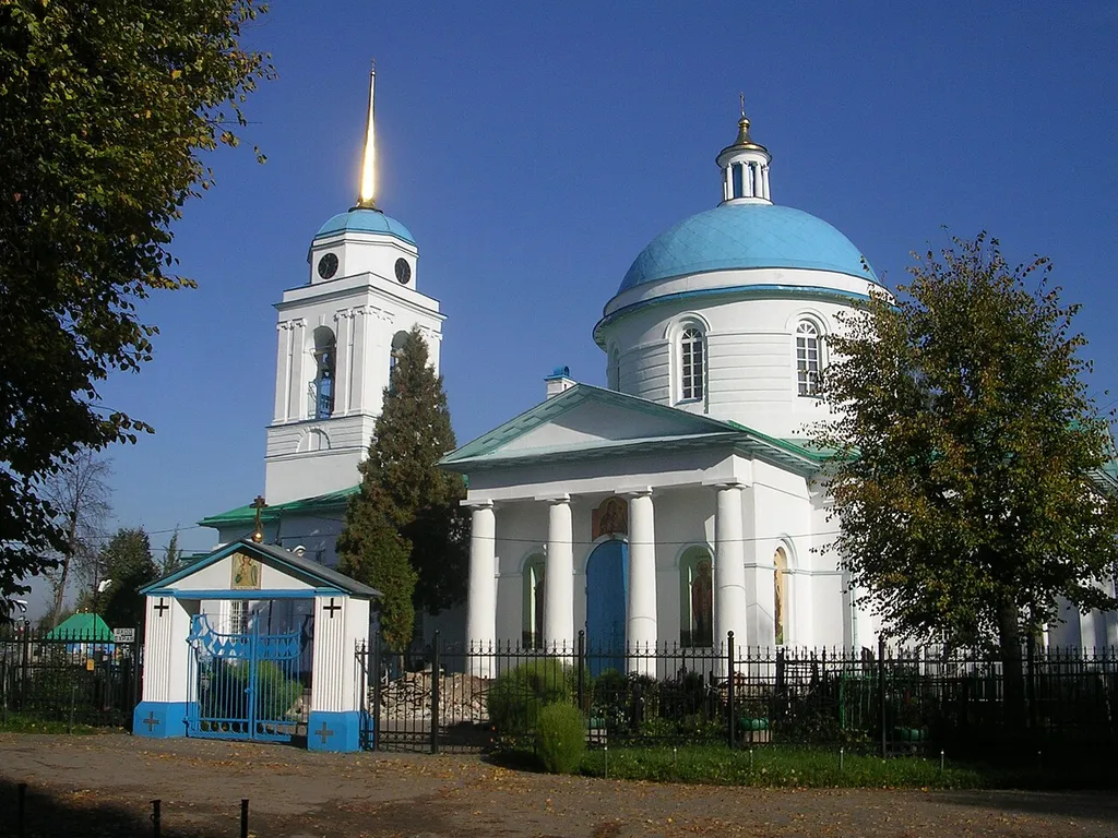 Theotokos of Kazan Temple in Ivanisovo, Noginsk district of Moscow oblast.
